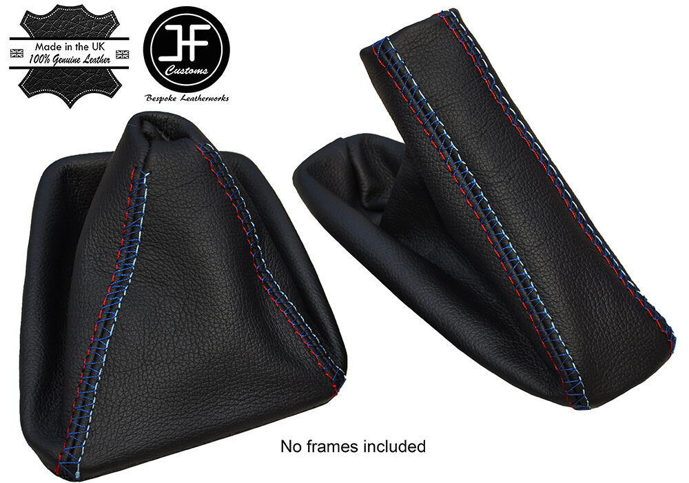 TRI CROSS STITCHING GEAR & HANDBRAKE GAITER FITS BMW 3 SERIES E36 E46 1991-2005