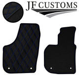 BLUE DIAMOND VINYL 4X TAILORED FLOOR CARPETS FOR SKODA SUPERB MK2 08-15 JF1