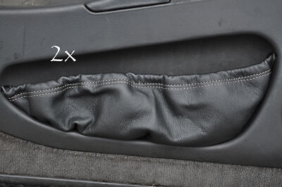FITS LOTUS ELAN M100 2 X DOOR SIDE POCKETS grey stitch CUSTOM NEW MADE IN UK