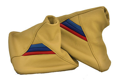 FITS BMW E30 E32 E34 E36 E46 Z3 E39 TRI STRIPES LEATHER MAGNOLIA CUSTOM NEW