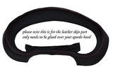 RED STITCHING FITS SUBARU IMPREZA WRX STI 04-07 GAUGE HOOD SPEEDO LEATHER COVER