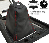 RED STITCH REAL LEATHER MANUAL GEAR GAITER FITS ALFA ROMEO SPIDER S2 S3 105