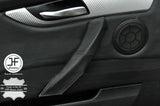 BLACK STITCH 1X PASSENGER DOOR HANDLE LEATHER COVER FITS BMW Z4 E89 2009-2016
