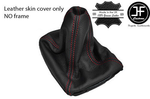 FITS MITSUBISHI FTO 1993-1998  GEAR STICK GAITER LEATHER RED ST CUSTOM NEW