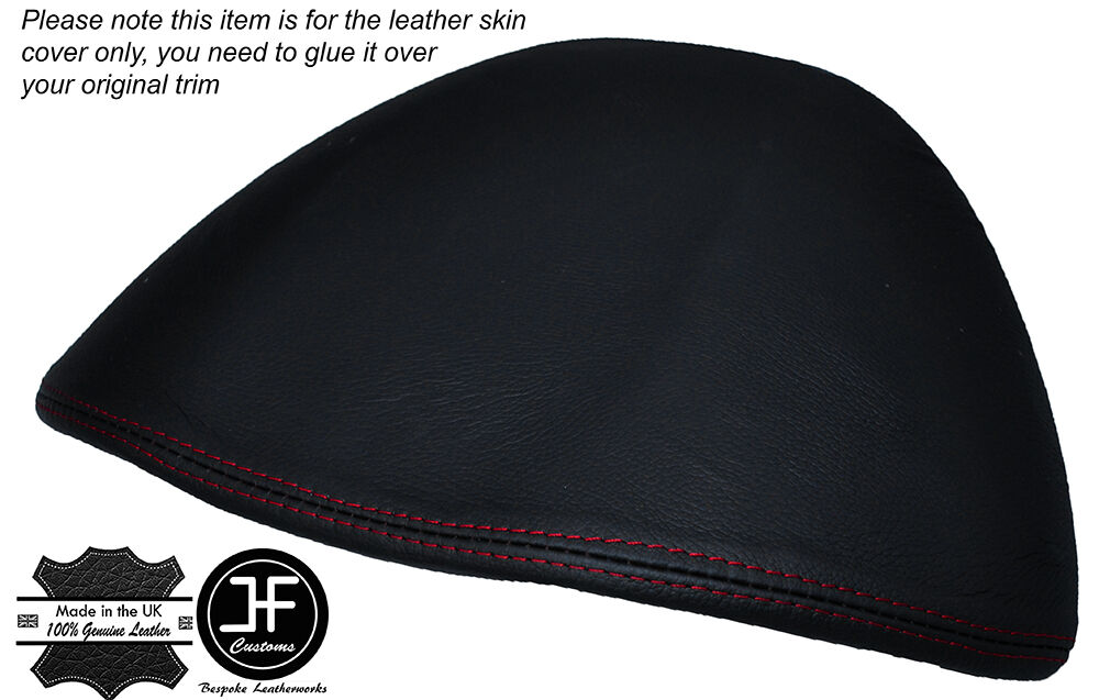 RED STICH INSTRUMENT HOOD TRIM LEATHER COVER FITS VAUXHALL ZAFIRA C 12-16