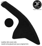 BLACK STITCHING HANDBRAKE GAITER SUEDE COVER FITS HONDA ACCORD 1998-2002