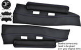 RED STITCH 2X UNDER DASH TRIM LEATHER COVERS FITS LOTUS ELAN PLUS 2 +2 67-75