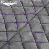DSG2 PURPLE ST. L GREY SUEDE SUNROOF HEADLINER COVER FOR FORD FOCUS ST 11-15 5DR