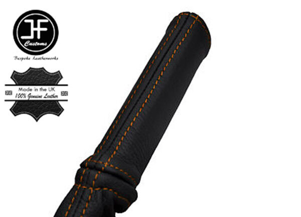 orange stitch FITS NISSAN NAVARA D40 HANDBRAKE HANDLE COVER ONLY CUSTOM NEW