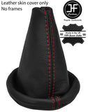 RED STITCH TOP GRAIN LEATHER GEAR GAITER FOR MINI COUNTRYMAN PACEMAN R60 R61