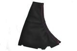 PINK STITCHING LEATHER SKIN HANDBRAKE GAITER FITS FORD FOCUS MK2 2004-2008
