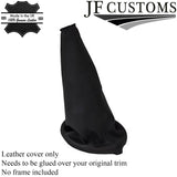 FITS CITROEN XSARA PICASSO LEATHER GEAR GAITER BLACK STITCH CUSTOM NEW