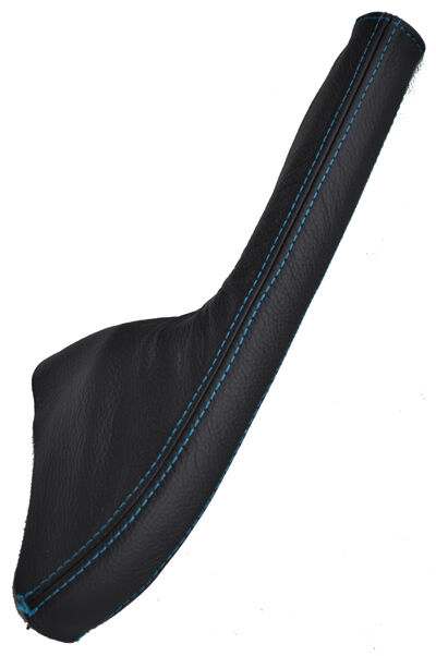 blue stitch FITS NISSAN 200SX S14 1995-1998 LEATHER HANDBRAKE GAITER CUSTOM NEW
