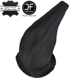 BLACK STITCHING MANUAL LEATHER GEAR GAITER FITS PORSCHE 911 930 CUSTOM NEW