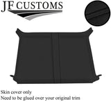 BLACK STITCH REAR ROOF HEADLINING LUXE SUEDE COVER FOR DEFENDER 90 3DR