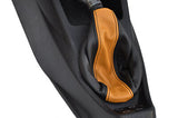 FITS CITROEN SAXO VTR / VTS black and orange LEATHER GEAR GAITER CUSTOM NEW