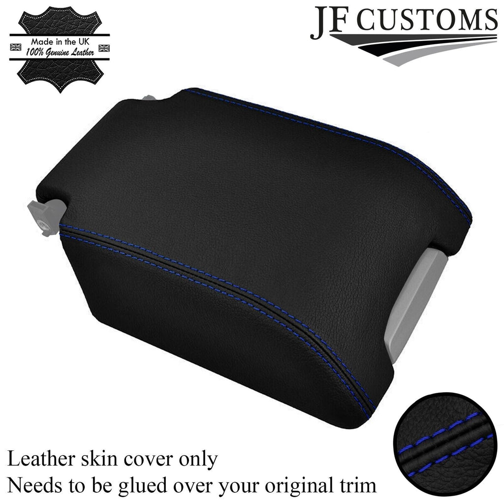 FITS LAND ROVER DISCOVERY 3 ARMREST COVER 04-09 blue stitch CUSTOM NEW