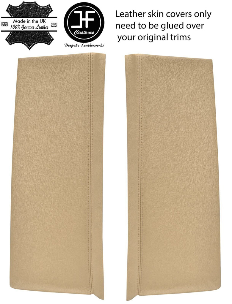 LIGHTSTONE REAL LEATHER 2X REAR E POST PILLAR COVERS FITS RANGE ROVER P38 94-02