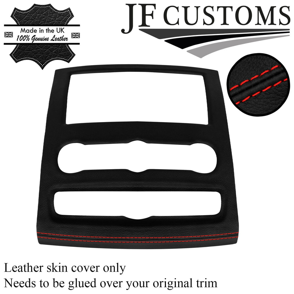 RED STITCH CONSOLE RADIO SURROUND COVERS FOR MERCEDES SPRINTER W906 06-18