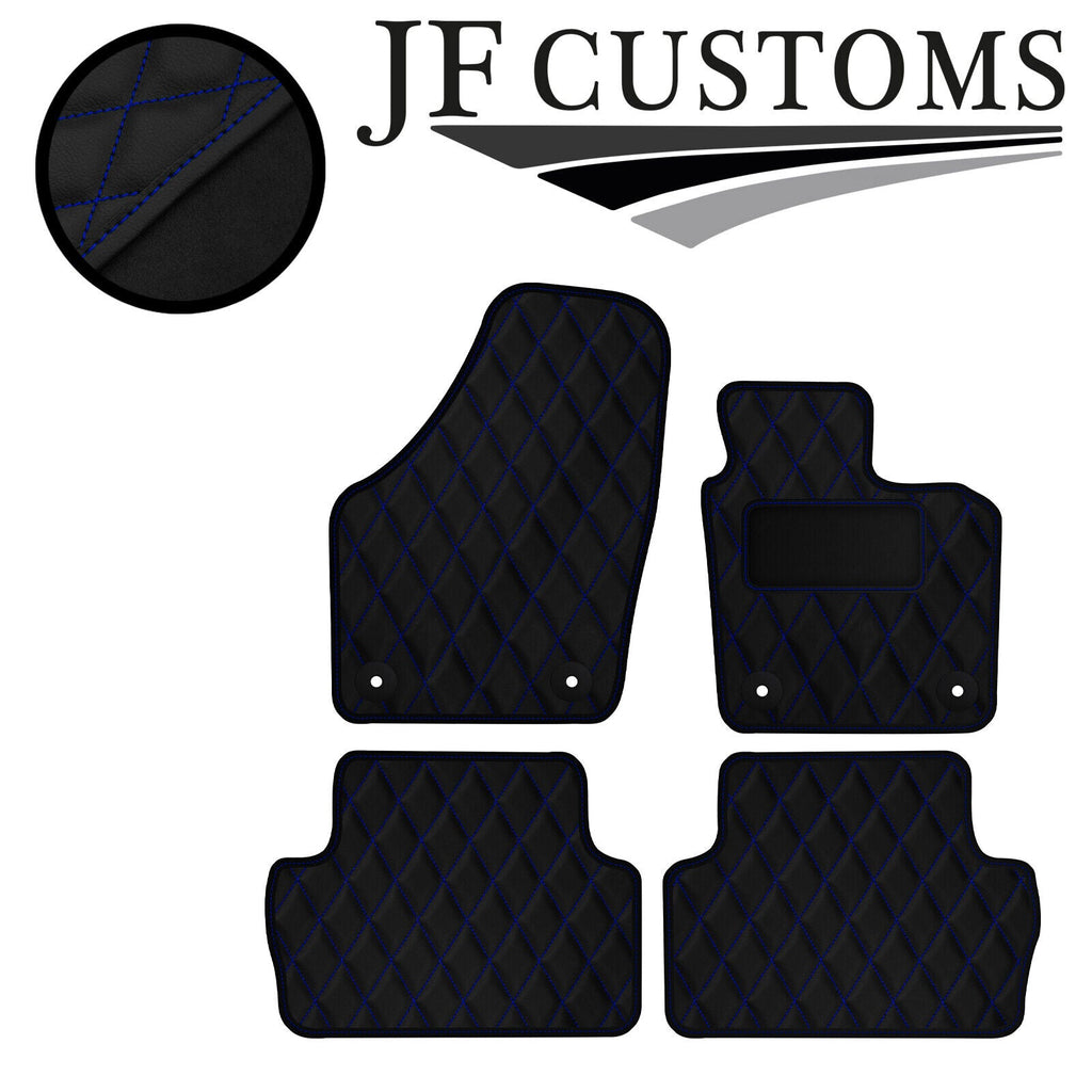 BLUE DIAMOND VINYL 4X TAILORED FLOOR CARPET FOR SEAT ALHAMBRA MK2 10-20 JF1