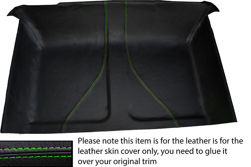 GREEN STITCH REAR ROOF HEADLINER COVER FOR LAND ROVER DEFENDER 110 130 CREW CAB