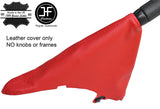 RED TOP GRAIN REAL LEATHER HANDBRAKE GAITER FITS BMW MINI R50 R52 R53 01-06