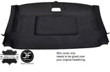 BLACK STITCH ROOF HEADLINING LUXE SUEDE COVER FOR MERCEDES W639 VITO VIANO 04-09