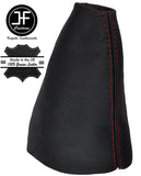 RED  STITCH FOR  HYUNDAI COUPE 1999-2002 GEAR GAITER SHIFT BOOT REAL LEATHER