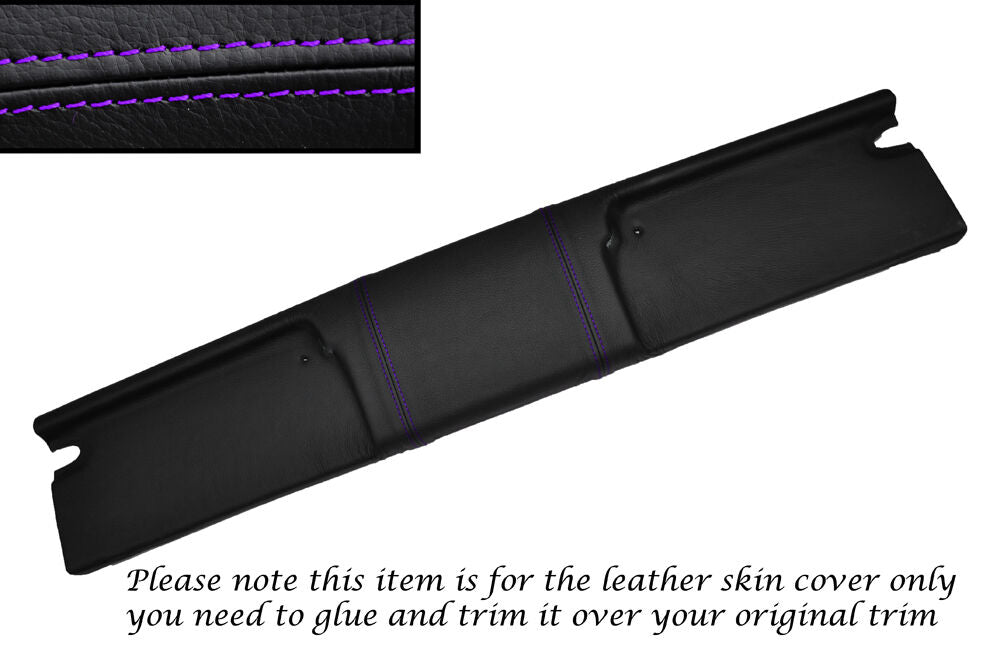 PURPLE STITCH TOP ROOF PANEL LEATHER SKIN COVER FITS HONDA CRX DEL SOL 1992-1997