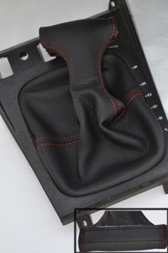 FITS PORSCHE 924 944 968 AUTOMATIC GEAR GAITER red stitch CUSTOM NEW MADE IN UK