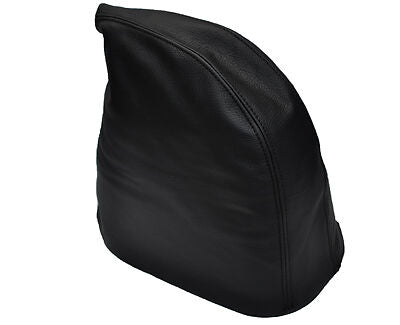 black stitch FITS TRANSIT MK6 00-06 BLACK LTHR HANDBRAKE GAITER FITS OVER RUBBER