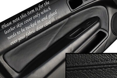 BLACK STITCH FITS NISSAN 200 SX S14 93-99 2 X DOOR CARD TRIM COVERS ONLY