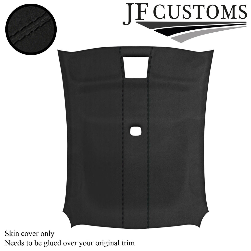 BLACK STITCH D GREY SUEDE ROOF HEADLINER COVER FOR MITSUBISHI LANCER EVO 7 8 9