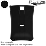 BLACK STITCH LUXE SUEDE HEADLINER COVER FITS FORD FIESTA MK7 13-17 CUSTOM NEW