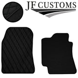 BLACK DIAMOND STITCH VINYL 4X TAILORED FLOOR  CARPETS FOR LEXUS IS300 01-05  JF1