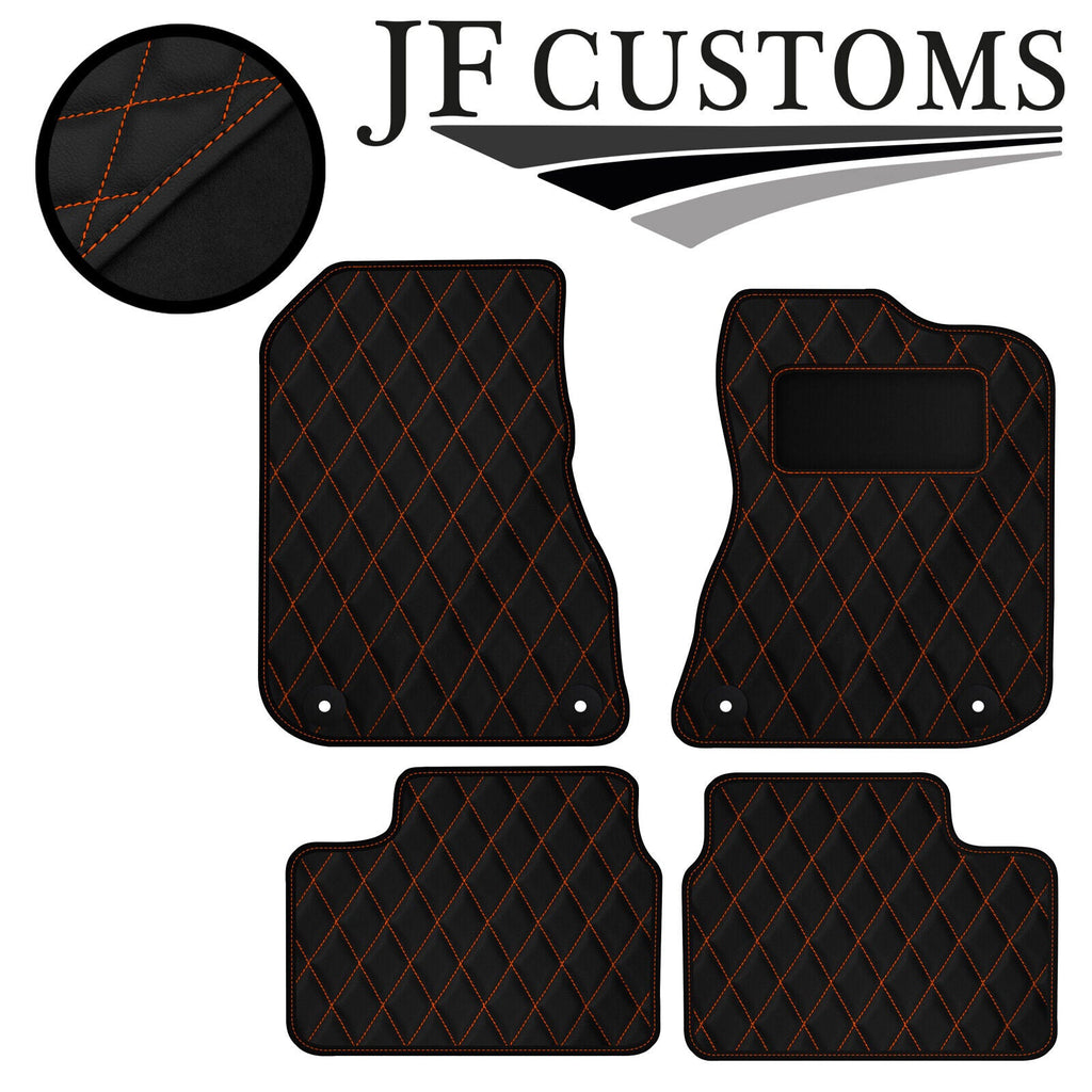 ORANGE DIAMOND VINYL 4XTAILORED FLOOR CARPET FOR ROVER 75 V8 MG ZT 01-05 JF1