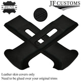 BLACK STITCH LEATHER PILLAR KIT COVERS FITS SUBARU IMPREZA WRX STI 05-07