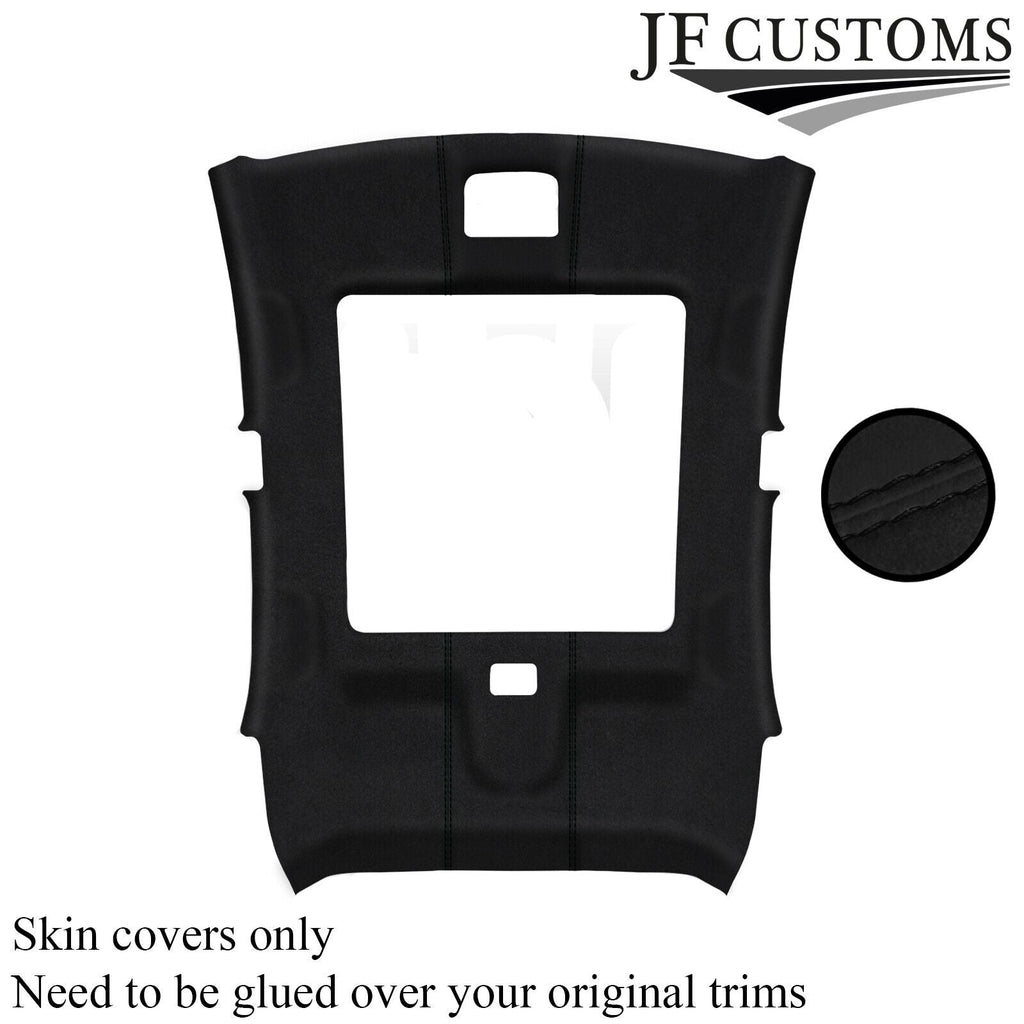 BLACK STITCH LUXE SUEDE SUNROOF HEADLINER COVER FITS HONDA CIVIC MK9 12-15