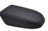 FITS FORD FOCUS MK3 05-08 ARMREST COVER LEATHER BLACK ST CUSTOM NEW MADE IN UK