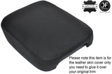 BLACK STITCHING ARMREST LID LEATHER COVER FITS HONDA CRV 2012-2016 CUSTOM NEW