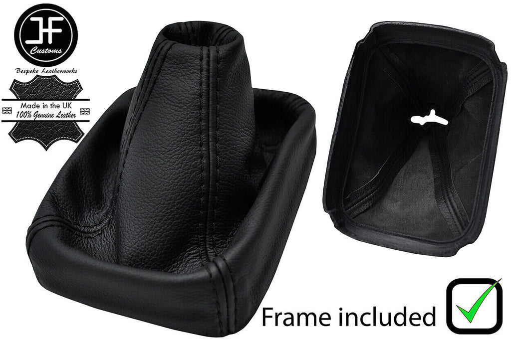 BLACK STITCH LEATHER MANUAL GEAR+PLASTIC FRAME FITS HONDA HONDA PRELUDE 92-96