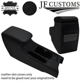 BLACK STITCH CENTRE CONSOLE + ARMREST COVERS FOR MITSUBISHI EVO MR 8 9 03-07