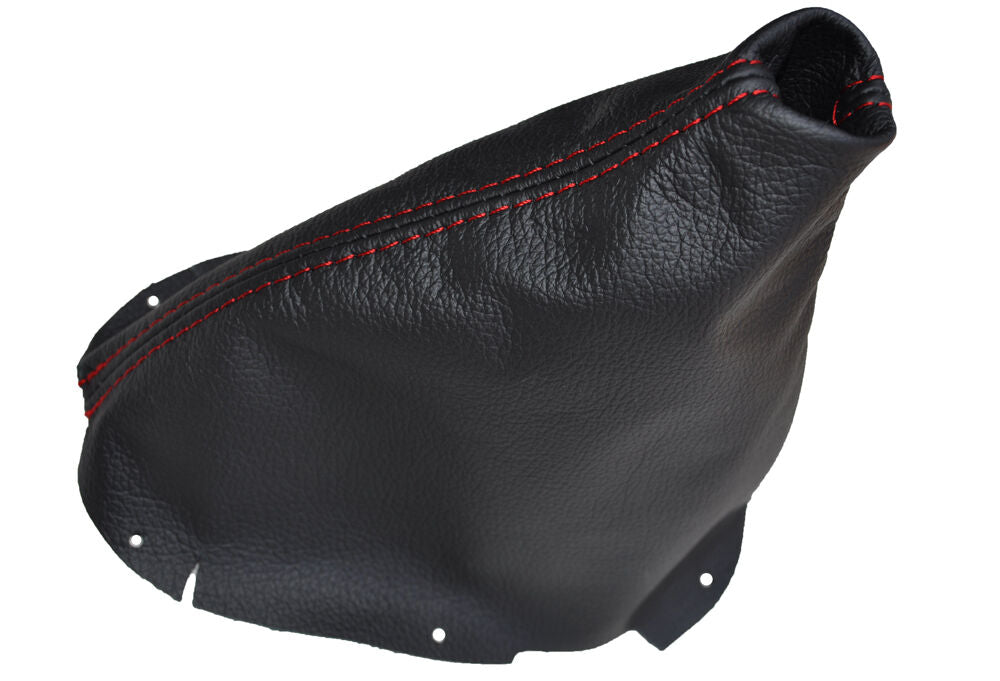 RED STITCH FITS NISSAN 200SX SILVIA S14 1995-1998 GEAR GAITER LEATHER CUSTOM NEW