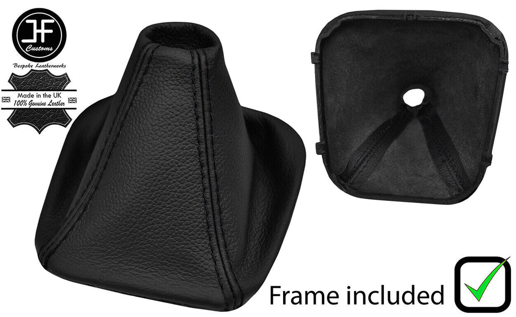 BLACK STITCH LEATHER MANUAL GEAR+PLASTIC FRAME FOR MERCEDES CLK W209 2006-2009
