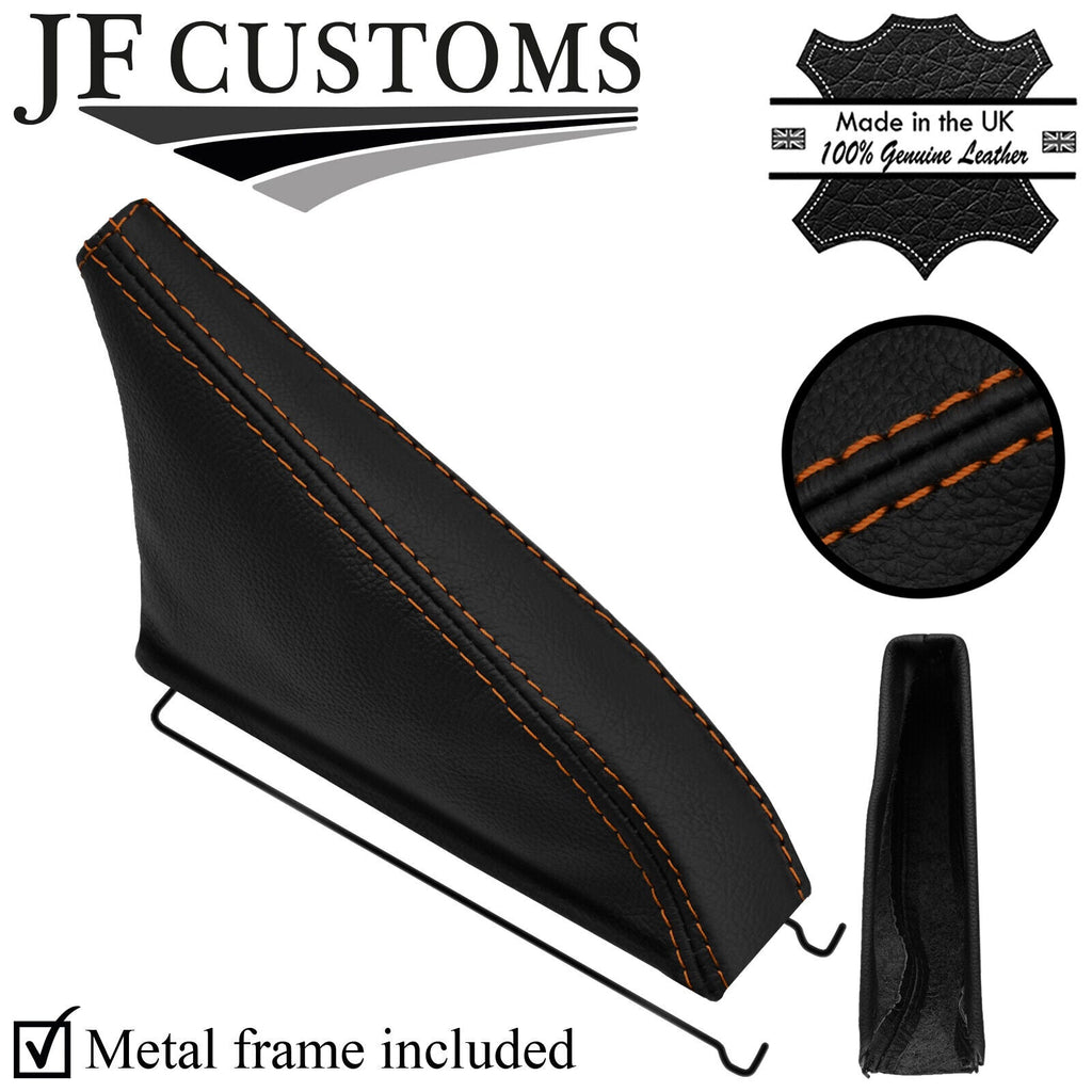 TAN STITCHING LEATHER HANDBRAKE+METAL FRAME FOR TOYOTA CELICA TA22 TA23 RA28