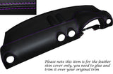 PURPLE STITCHING DASH DASHBOARD LEATHER SKIN COVER FITS AUDI TT MK1 1998-2006