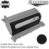 BLACK STITCH LEATHER GLOVEBOX COVER FITS SMART FORTWO 451 11-14 FACELIFT