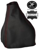 RED STITCH LEATHER GEAR GAITER FITS PONTIAC FIREBIRD CHEVROLET CAMARO 97-02