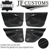 GREY STITCH 4X DOOR TRIM + CAPPING COVERS FOR FORD FOCUS MK3 11-14 5DR JF1