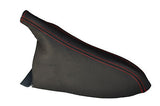 RED STITCH FITS LOTUS ELITE & ECLAT 74-86 LEATHER HANDBRAKE GAITER CUSTOM NEW